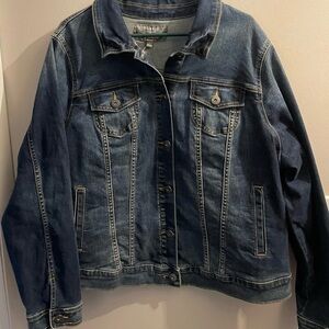 Torrid Dark Blue Denim Jacket